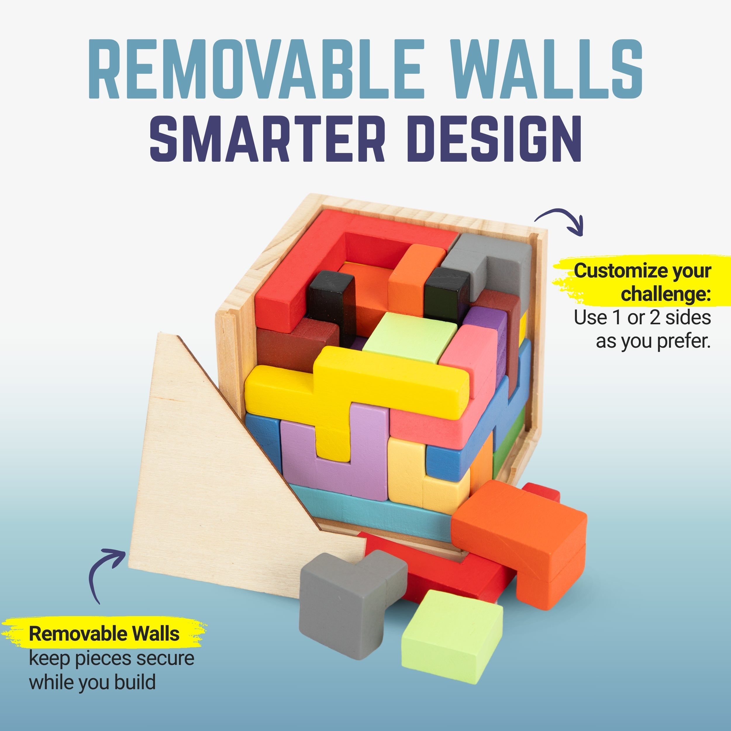 Zen Fun Unsolvable Puzzle Cube — Hardest Brain Teaser for Adults